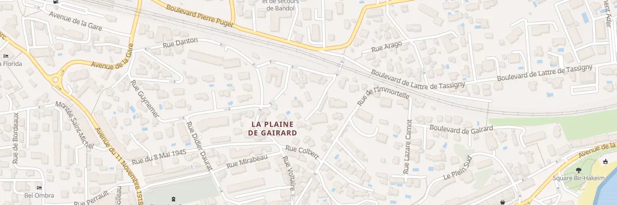 Plan du 62 Rue Charles Gounod à Bandol
