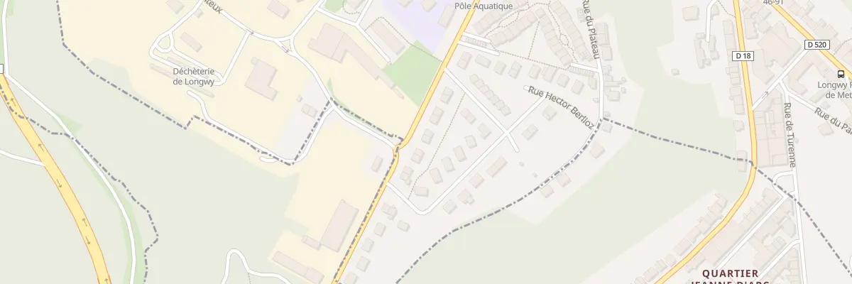 Plan du 71 Rue de Boismont à Longwy
