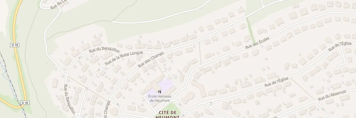 Plan du 61 Rue des Champs à Réhon