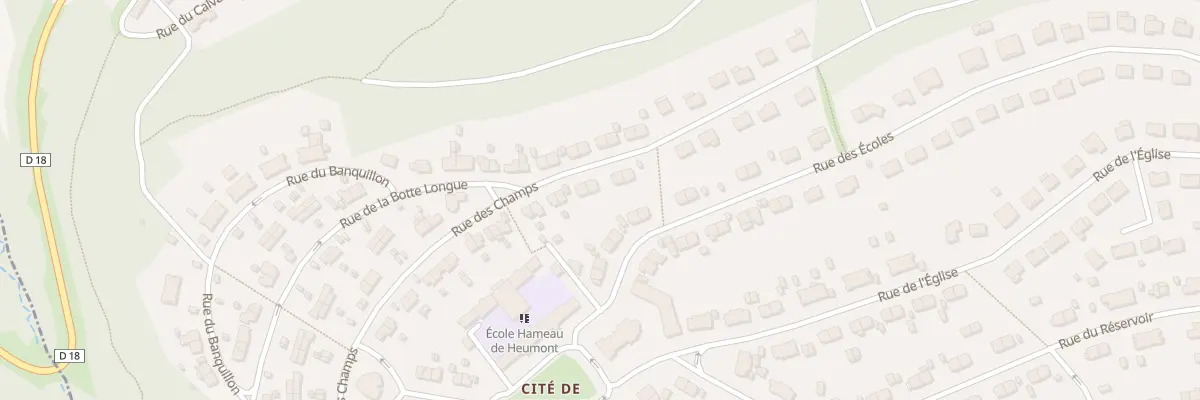 Plan du 62 Rue des Champs à Réhon