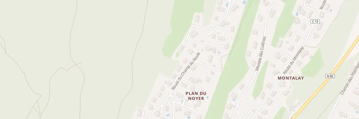 Plan du 73 Mte du Genièvre à Notre-Dame-de-Mésage