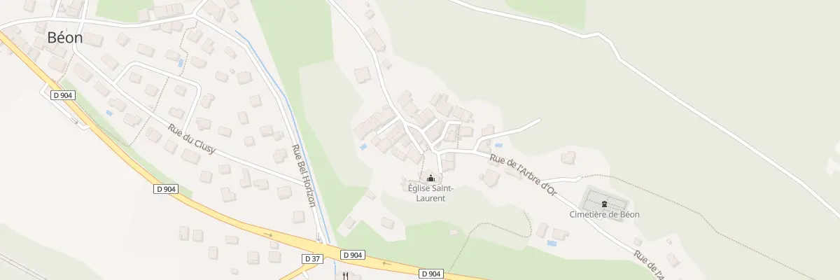 Plan du 5 Pl Saint Laurent à Culoz-Béon