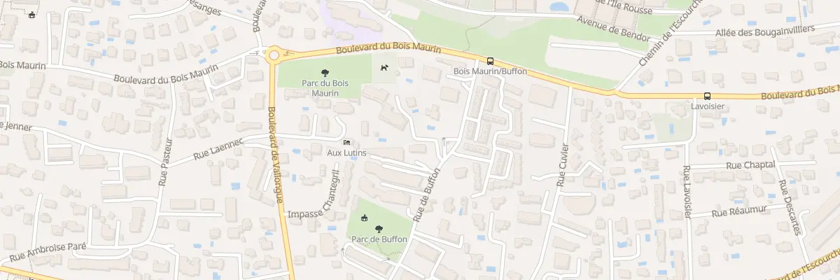 Plan du 305 Rue de Buffon à Bandol