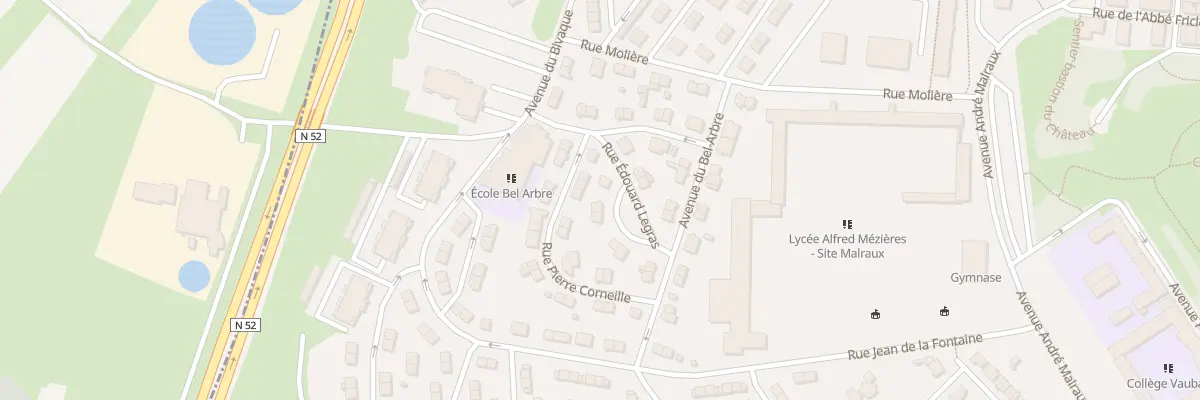 Plan du 9 Rue E Legras à Longwy