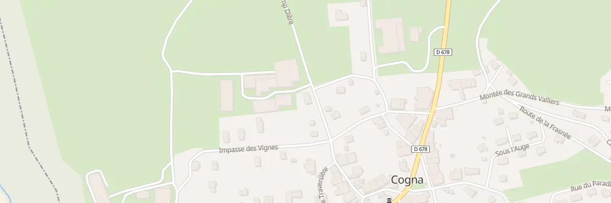 Plan du 16 Rue du Four à Cogna