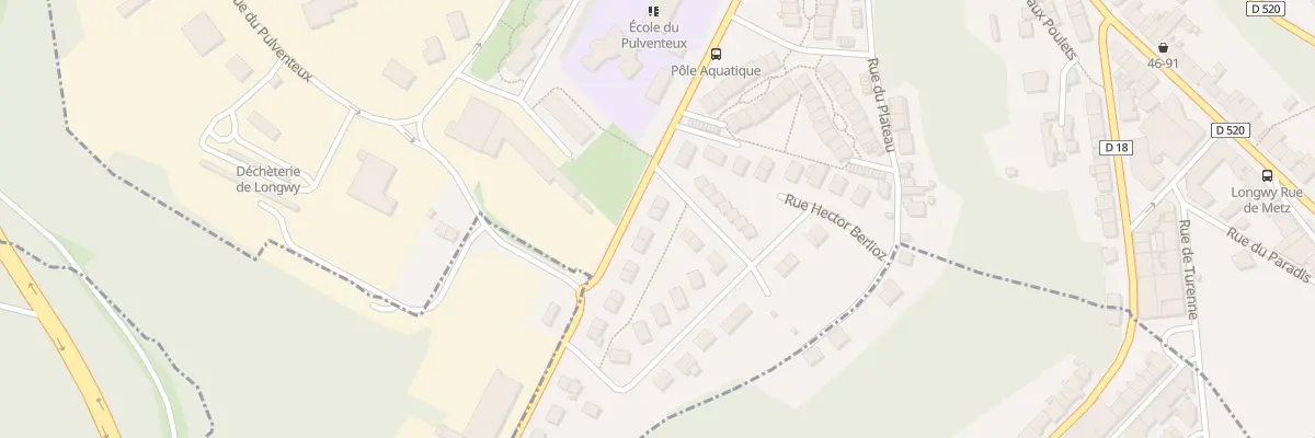 Plan du 63 Rue de Boismont à Longwy