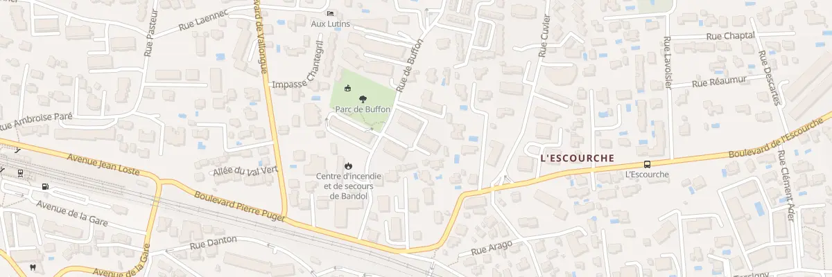Plan du 132 Rue de Buffon à Bandol