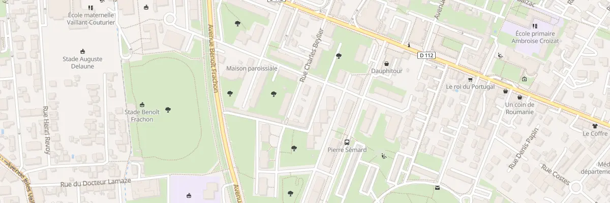 Plan du 13 Rue Charles Beylier à Saint-Martin-d’Hères