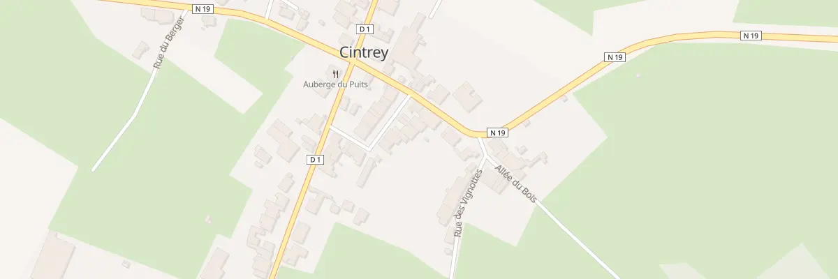 Plan du 5 Rue du Tilleul à Cintrey
