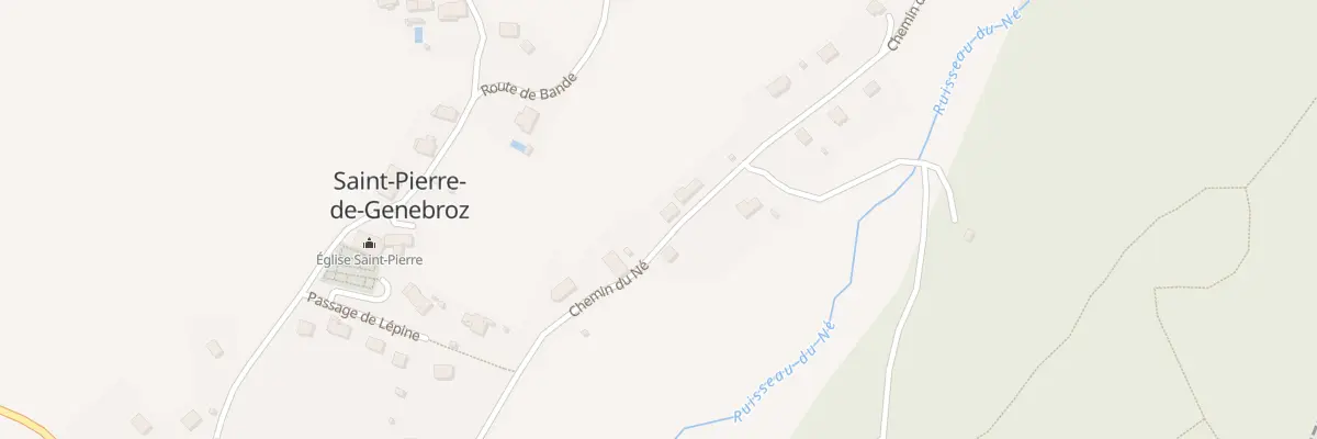 Plan du 503 Chem du Ne à Saint-Pierre-de-Genebroz