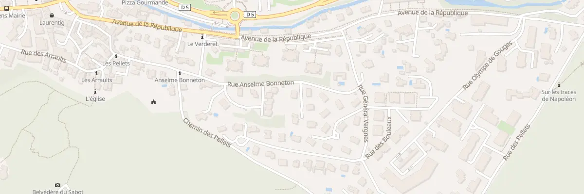 Plan du 14 Rue Anselme Bonneton à Eybens