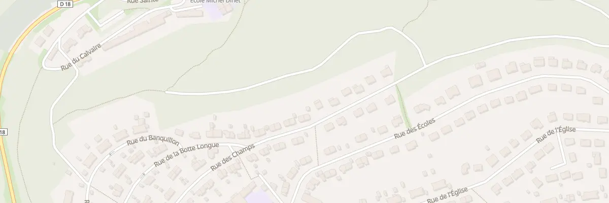 Plan du 68 Rue des Champs à Réhon