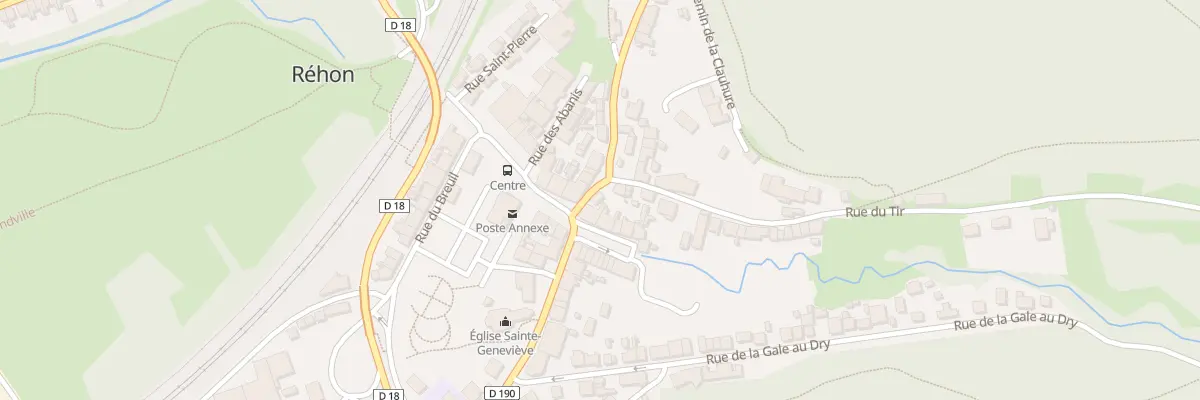 Plan du 1A Rue de Mexy à Réhon
