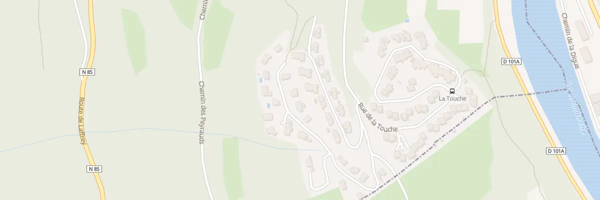 Plan du 290 Rue des Terrasses de Romanche à Notre-Dame-de-Mésage