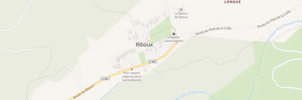 Plan du 9001 Le Village à Riboux