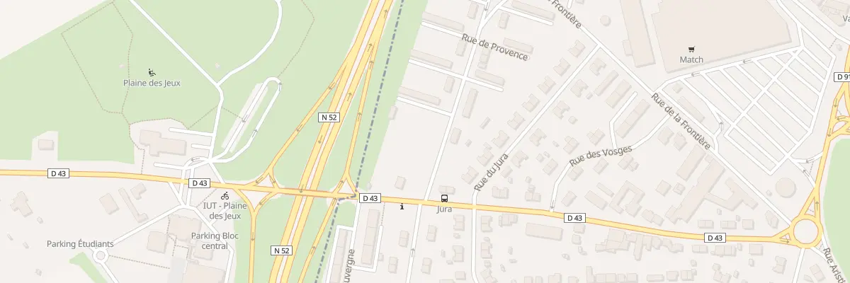 Plan du 1D Rue de Provence à Longwy