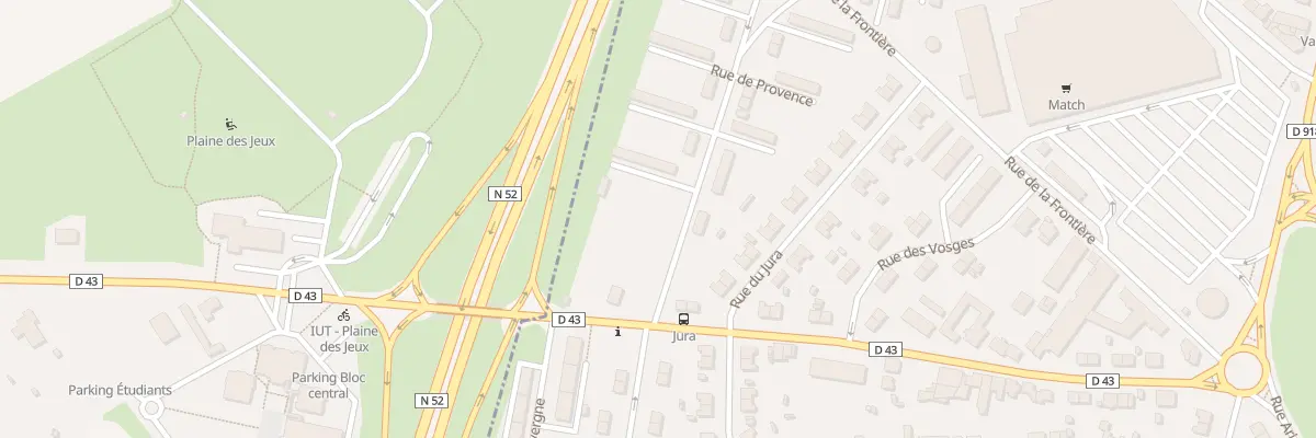 Plan du 1E Rue de Provence à Longwy
