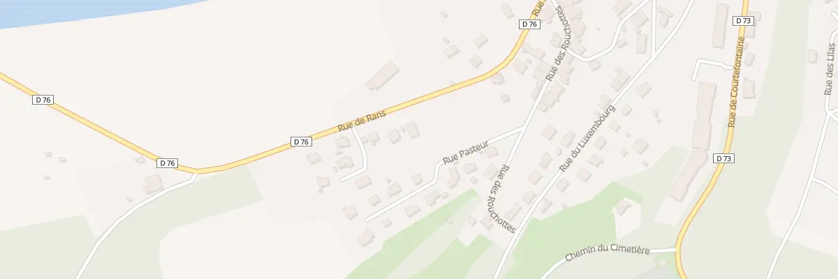 Plan du 31 Rue de Rans à Fraisans