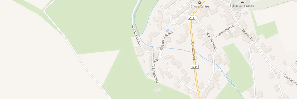 Plan du 3 Rue du Moulin à Colombine