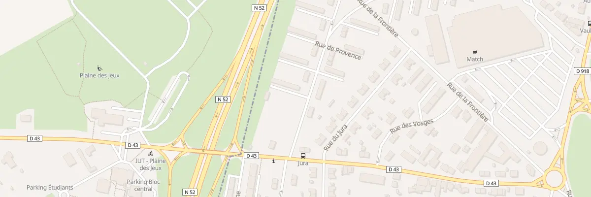 Plan du 1G Rue de Provence à Longwy