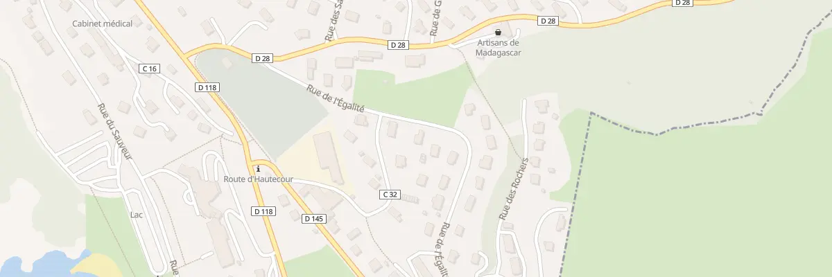 Plan du 4 Rue de l’Egalité à Clairvaux-les-Lacs