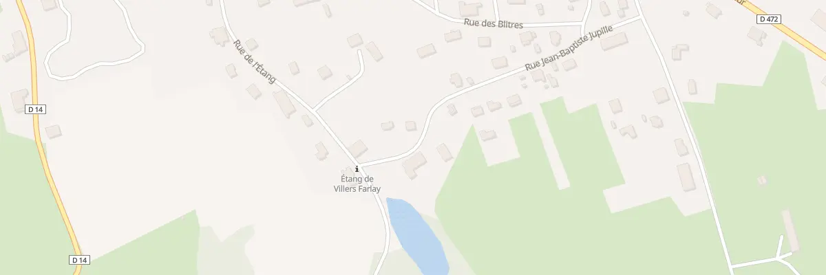 Plan du 18 Rue Jean-Baptiste Jupille à Villers-Farlay
