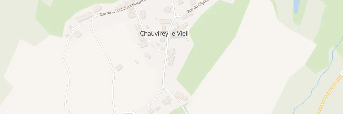 Plan du 17 Rue des Meillieres à Chauvirey-le-Vieil