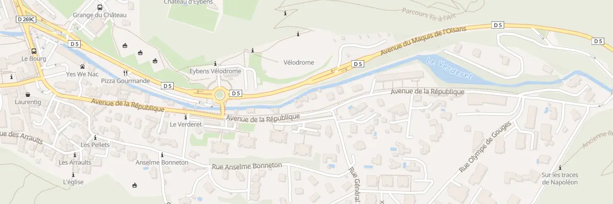 Plan du 33 Av de la République à Eybens