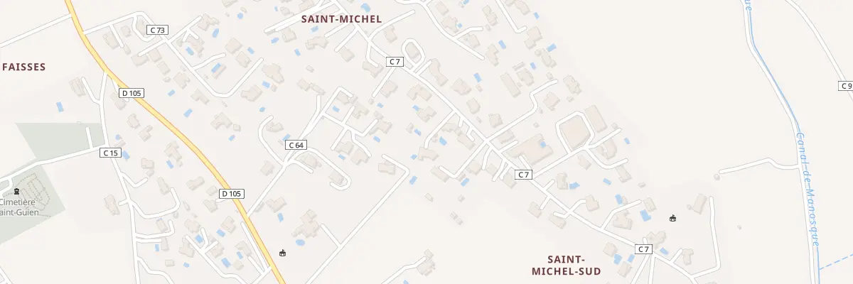 Plan du 44B Av de Mautemps à Pierrevert