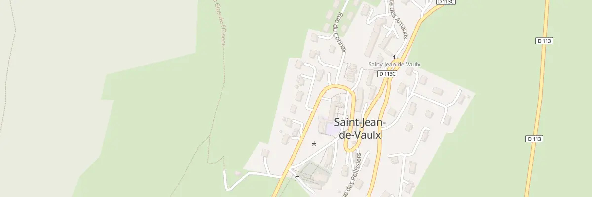 Plan du 5193 Derriere Saint Jean à Saint-Jean-de-Vaulx