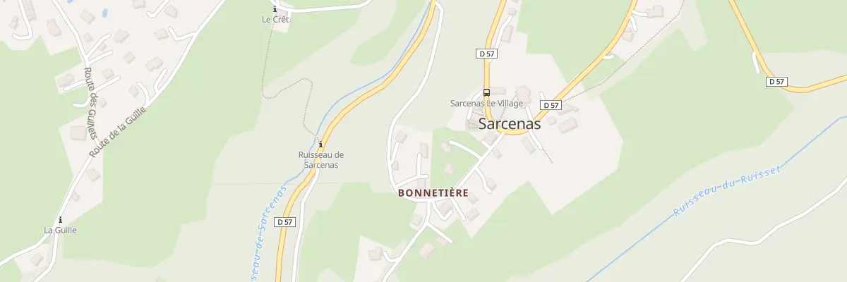 Plan du 5049 Vers l’Eglise à Sarcenas