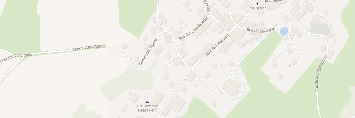 Plan du 3 Rue des Vignes à Pupillin