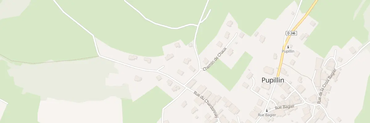 Plan du 7 Rue de Haut de Chaux à Pupillin
