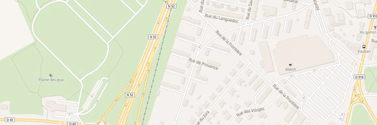 Plan du 13 Rue de Provence à Longwy