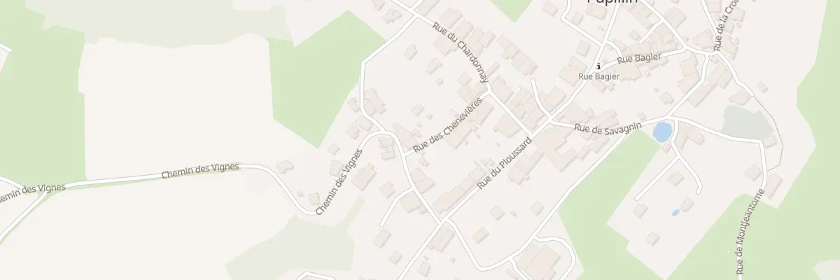 Plan du 1 Rue de Chenevieres à Pupillin