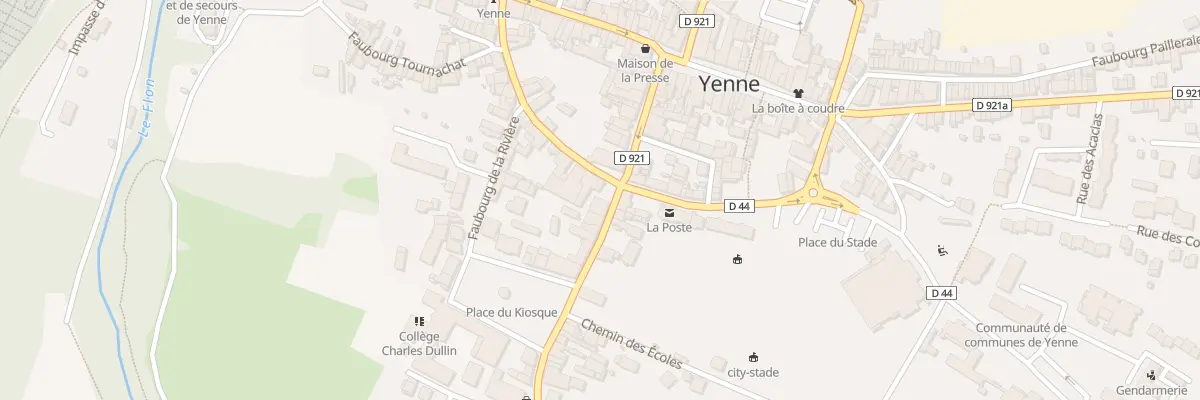 Plan du 124 Rue Antoine Laurent à Yenne