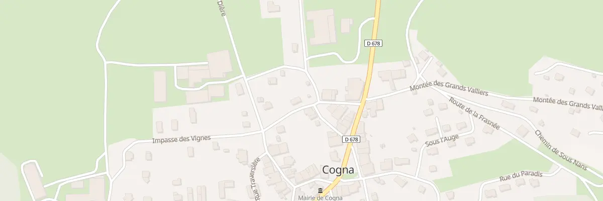 Plan du 5 Rue du Pre Paris à Cogna