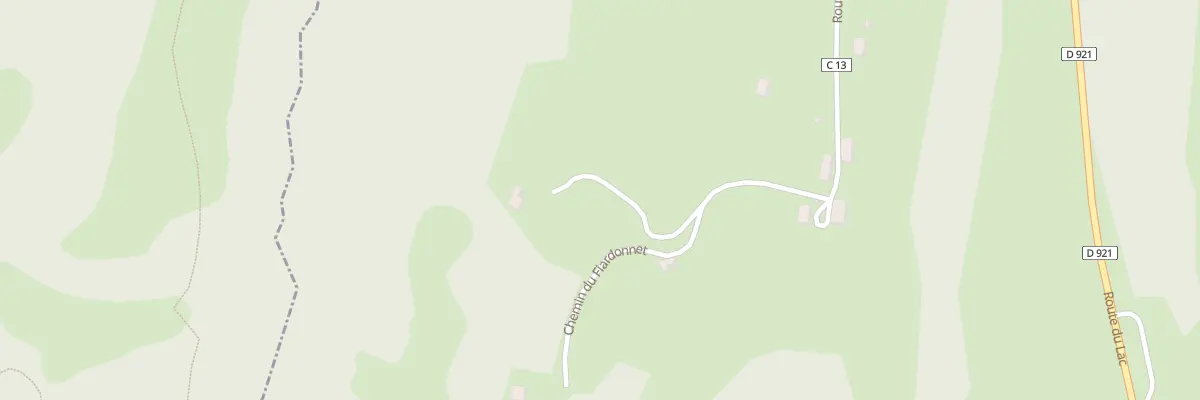 Plan du 1024 Rte du Béranger à Attignat-Oncin