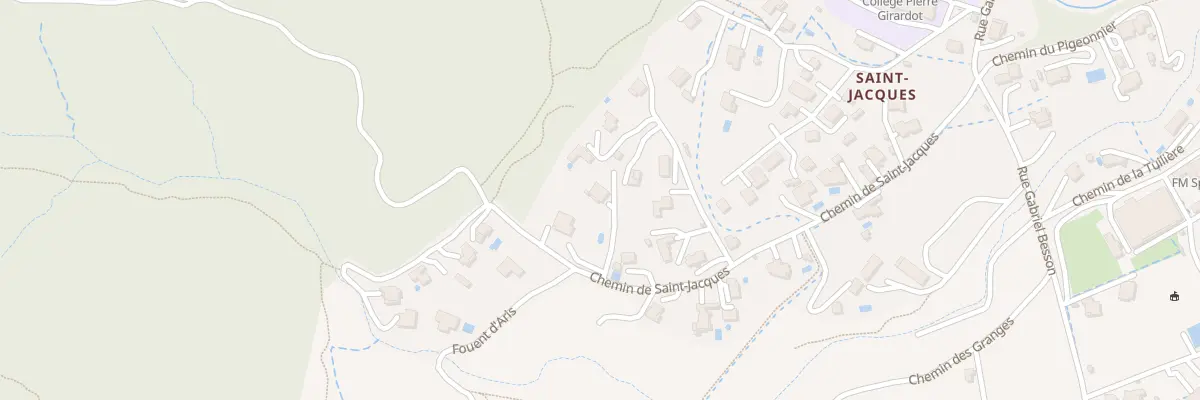 Plan du 5098 Che St Jacques Prolonge à Sainte-Tulle