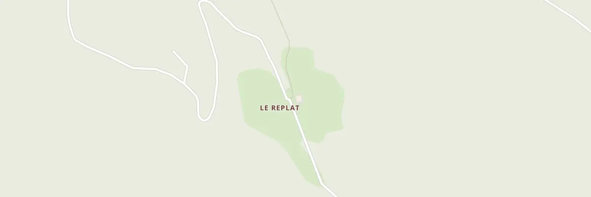 Plan du 5159 Le Replat à Chanay