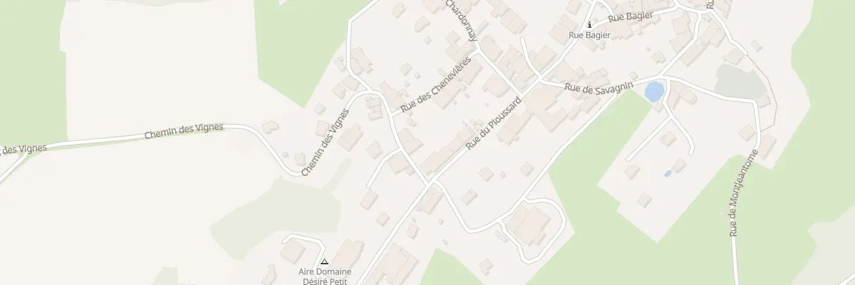 Plan du 6 Rue des Vignes à Pupillin