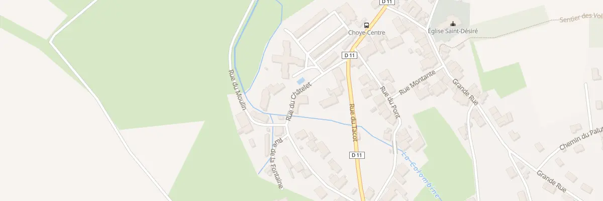 Plan du 5 Rue du Chatelet à Colombine