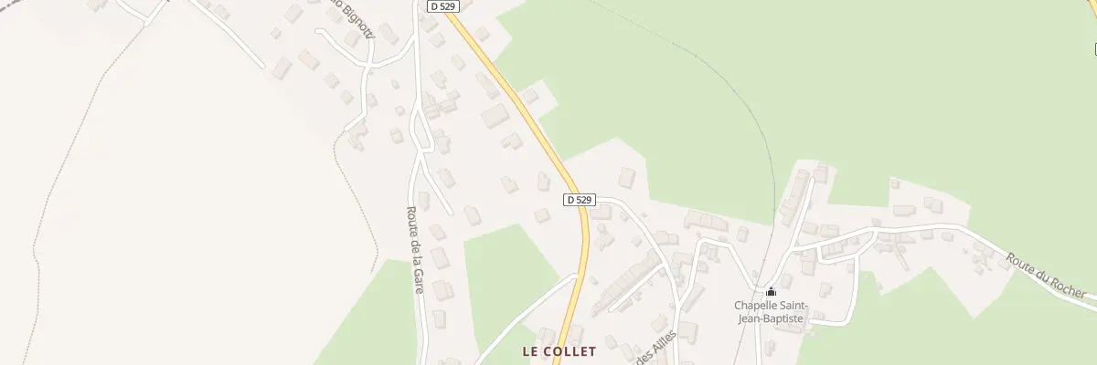 Plan du 2B Rte de la Festinière à Pierre-Châtel