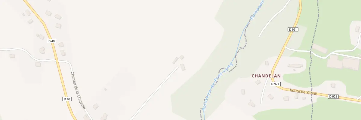 Plan du 299 Chem de la Chapelle à Gerbaix