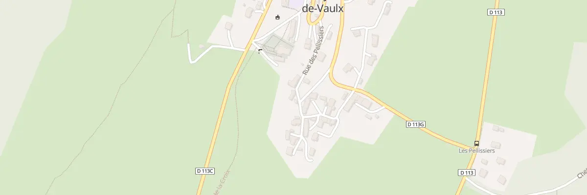 Plan du 5060 Les Pellissiers à Saint-Jean-de-Vaulx