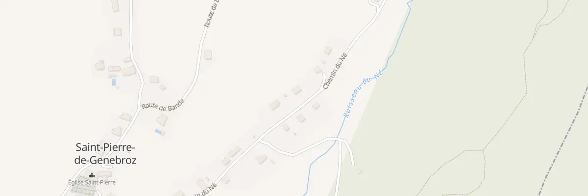 Plan du 659 Chem du Ne à Saint-Pierre-de-Genebroz