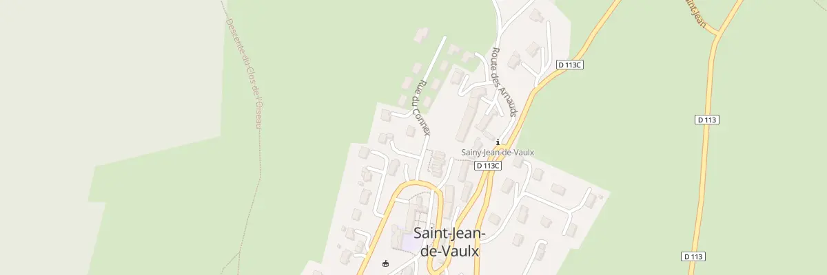 Plan du 85 Rue du Connex à Saint-Jean-de-Vaulx