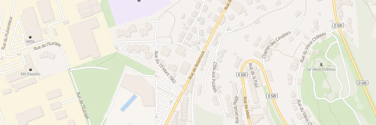 Plan du 30 Rue de Boismont à Longwy