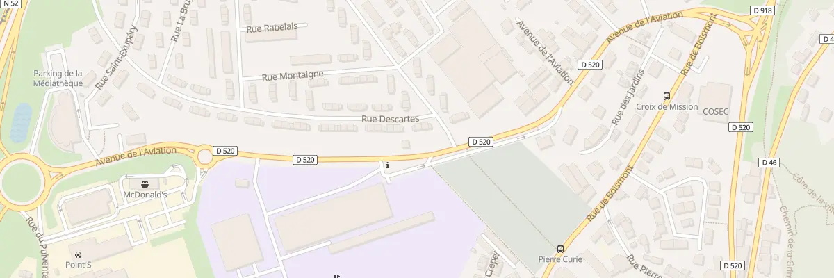 Plan du 3 Rue Descartes à Longwy