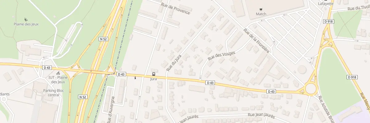 Plan du 12 Rue du Jura à Longwy